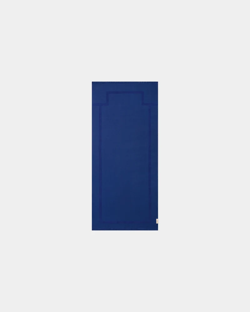 Fouta de plage bi-matière 90x200 La Serviette Paris à personnaliser