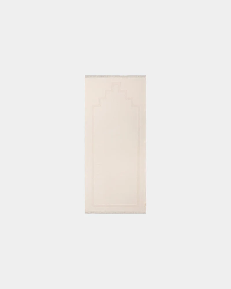 Fouta de plage bi-matière 90x200 La Serviette Paris à personnaliser