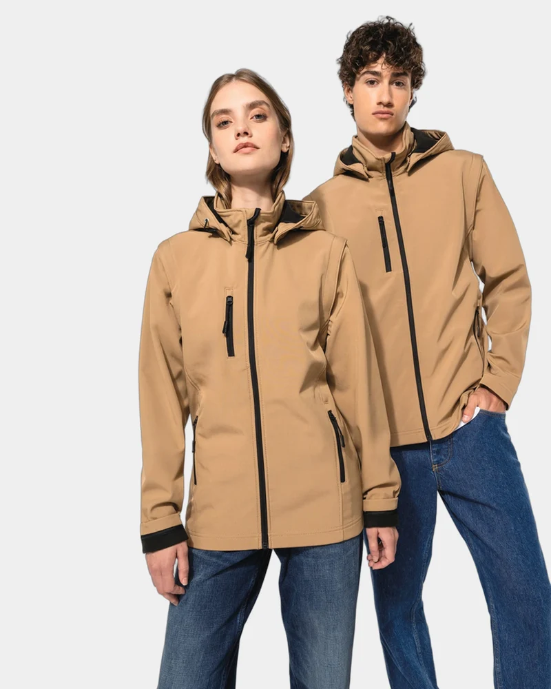 Veste Softshell 3 couches imperméable à personnaliser
