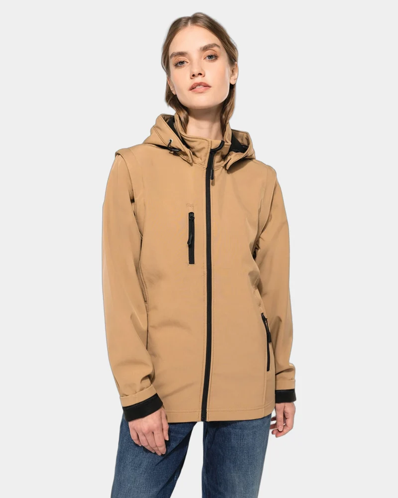 Veste Softshell 3 couches imperméable à personnaliser