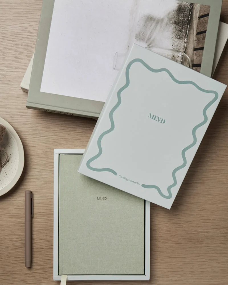 Carnet de notes en papier recyclé Vinga Mind à personnaliser