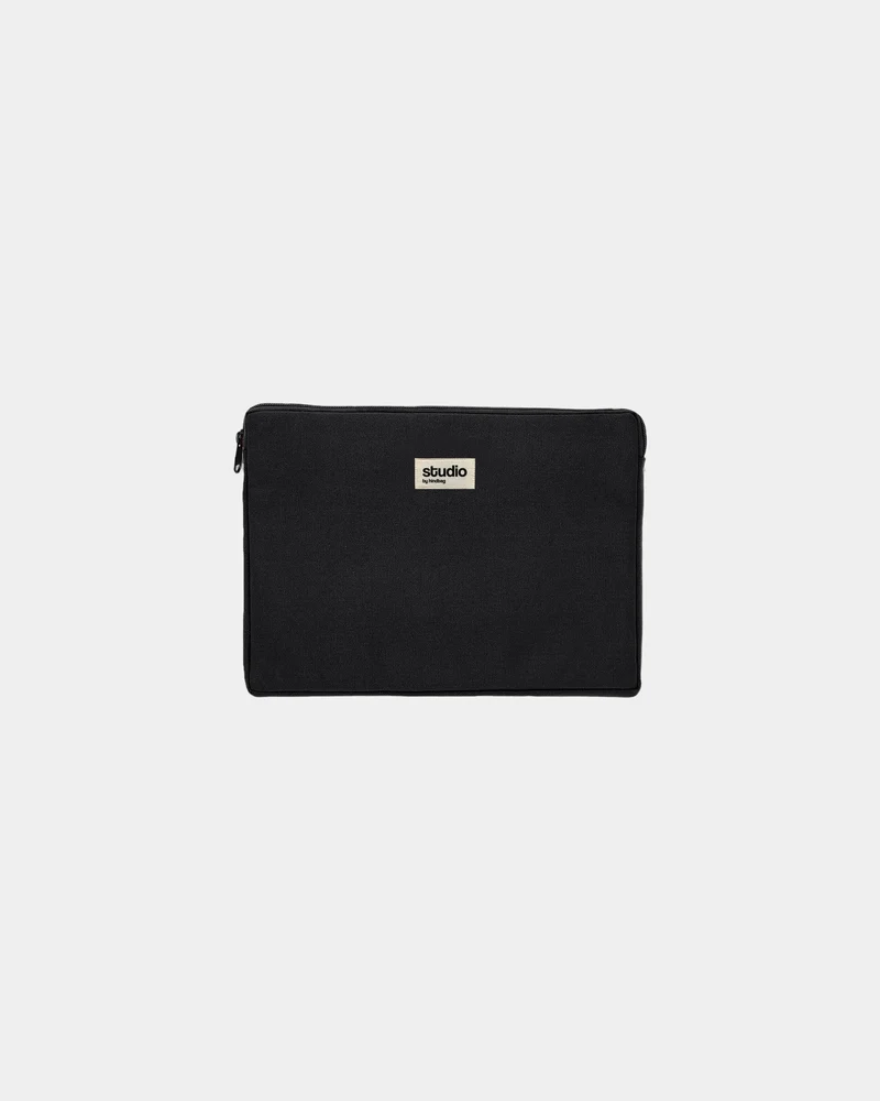 Housse ordinateur coton bio Hindbag Léo 13" à personnaliser