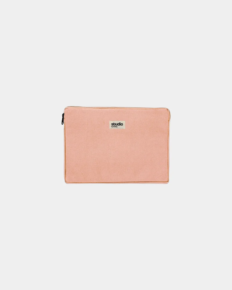 Housse ordinateur coton bio Hindbag Léo 13" à personnaliser