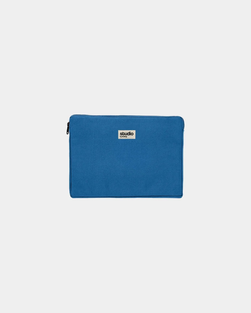Housse ordinateur coton bio Hindbag Léo 15" à personnaliser