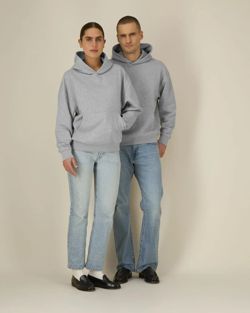 Sweat à capuche unisexe coton bio Stanley/Stella Chaser à personnaliser