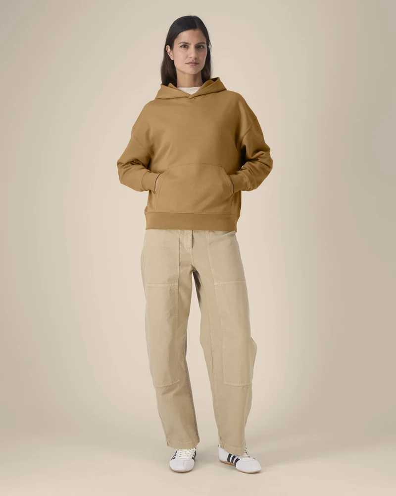 Sweat à capuche unisexe coton bio Stanley/Stella Chaser à personnaliser