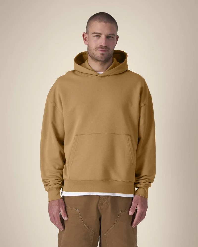 Sweat à capuche unisexe coton bio Stanley/Stella Chaser à personnaliser
