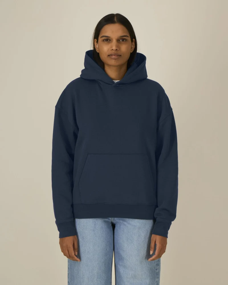 Sweat à capuche unisexe coton bio Stanley/Stella Chaser à personnaliser