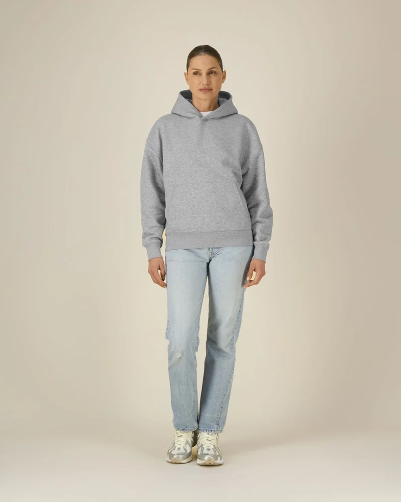 Sweat à capuche unisexe coton bio Stanley/Stella Chaser à personnaliser