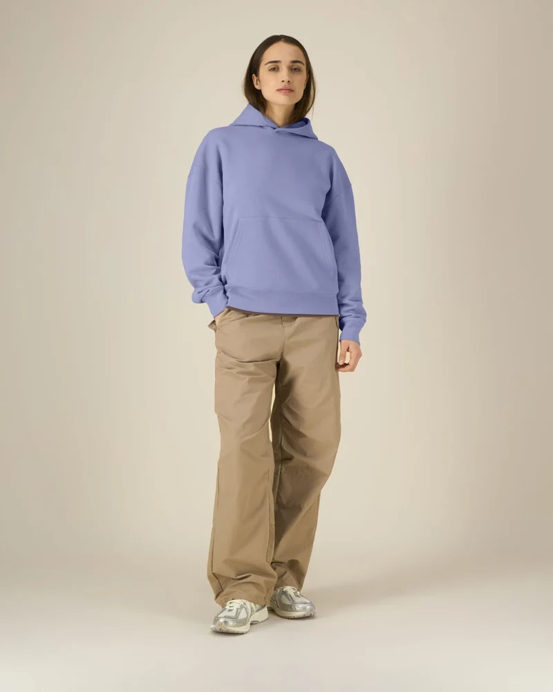 Sweat à capuche unisexe coton bio Stanley/Stella Chaser à personnaliser