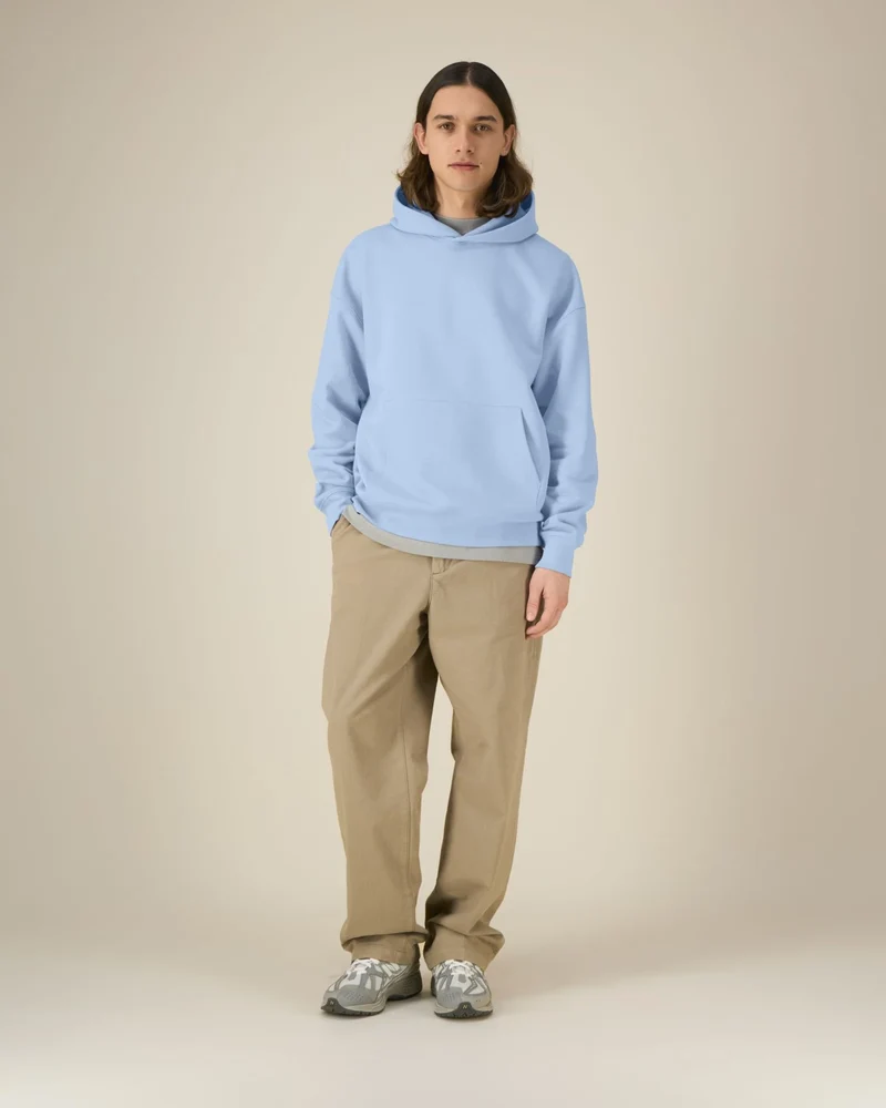 Sweat à capuche unisexe coton bio Stanley/Stella Chaser à personnaliser