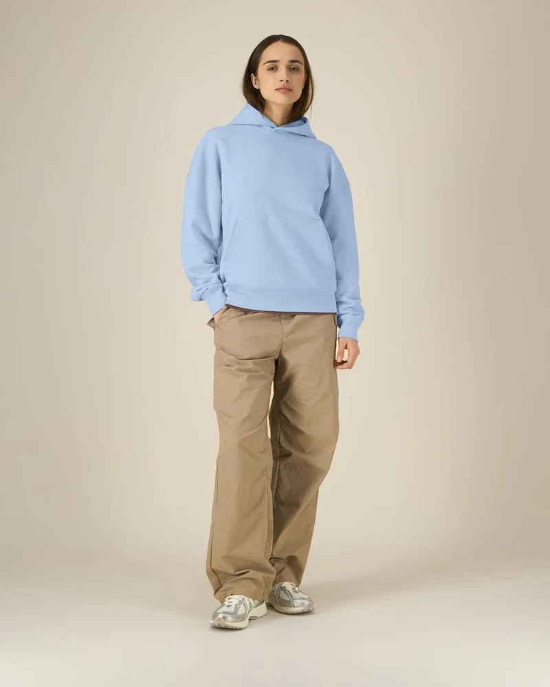Sweat à capuche unisexe coton bio Stanley/Stella Chaser à personnaliser