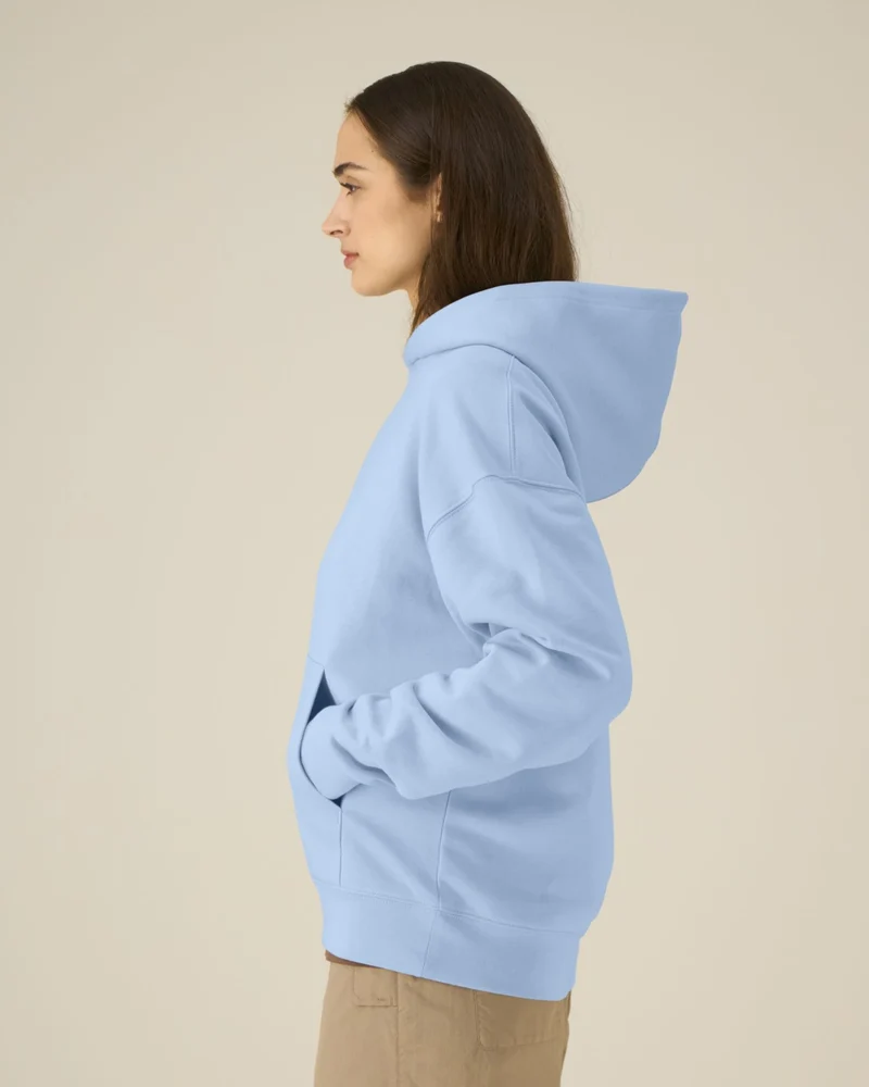 Sweat à capuche unisexe coton bio Stanley/Stella Chaser à personnaliser