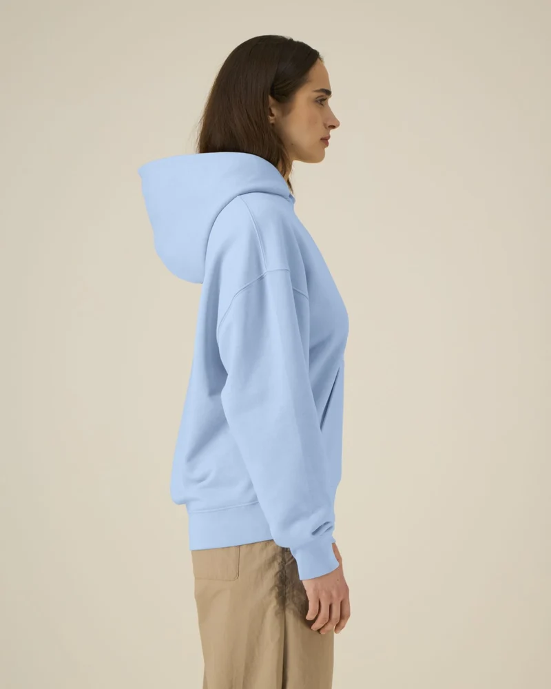Sweat à capuche unisexe coton bio Stanley/Stella Chaser à personnaliser