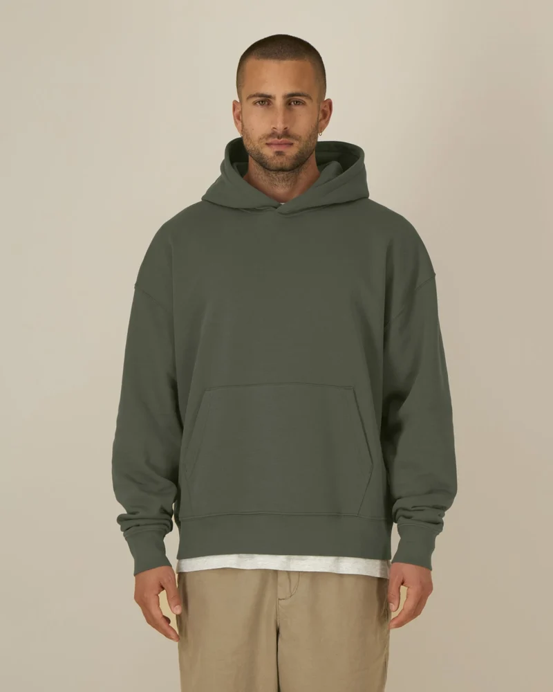 Sweat à capuche unisexe coton bio Stanley/Stella Chaser à personnaliser