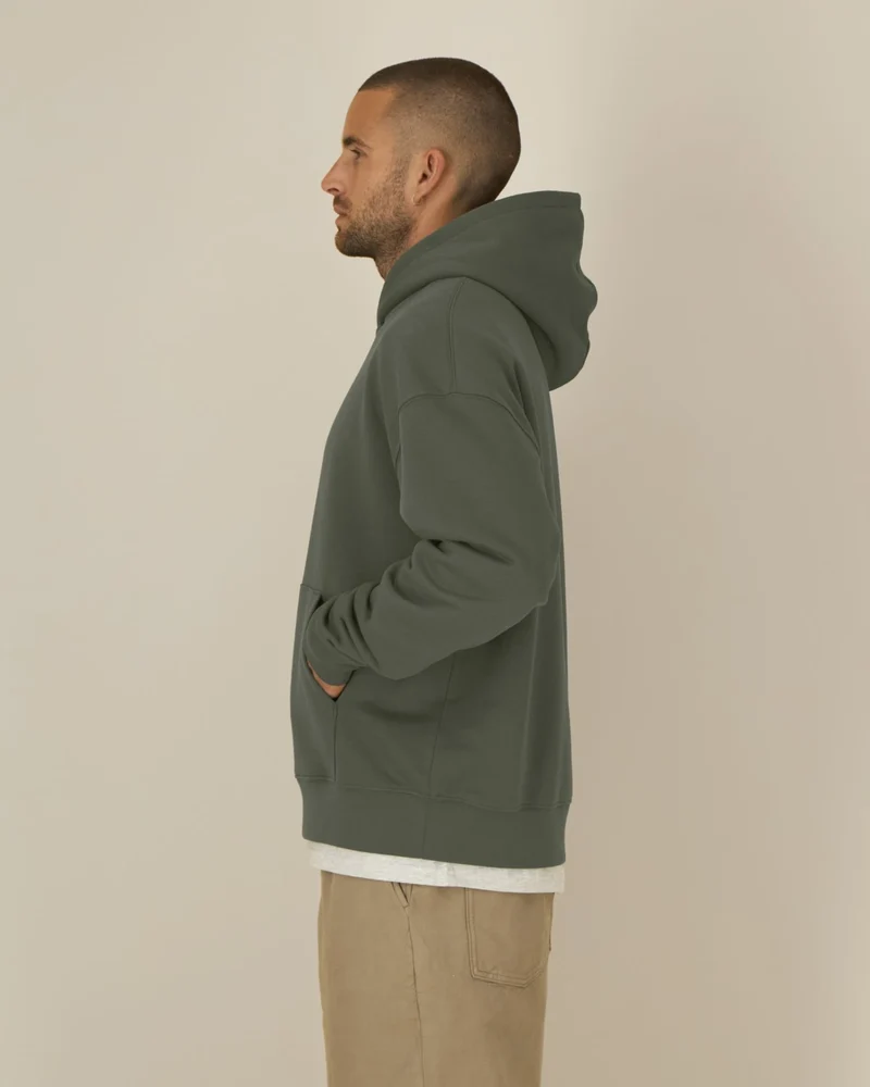 Sweat à capuche unisexe coton bio Stanley/Stella Chaser à personnaliser