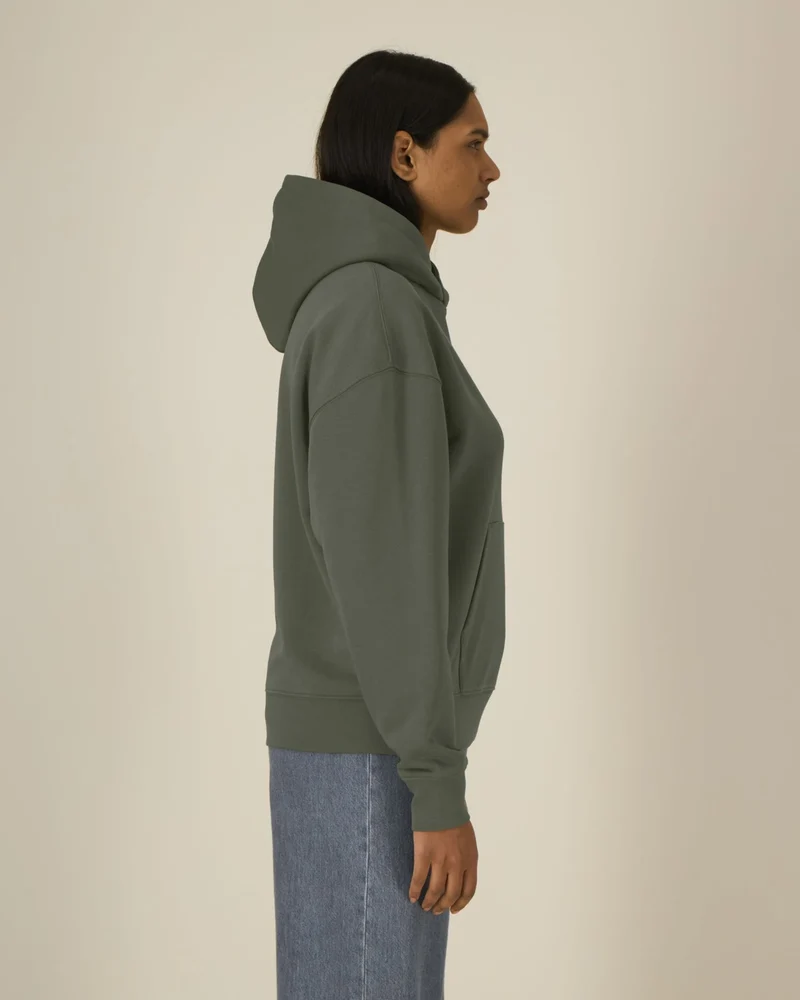 Sweat à capuche unisexe coton bio Stanley/Stella Chaser à personnaliser