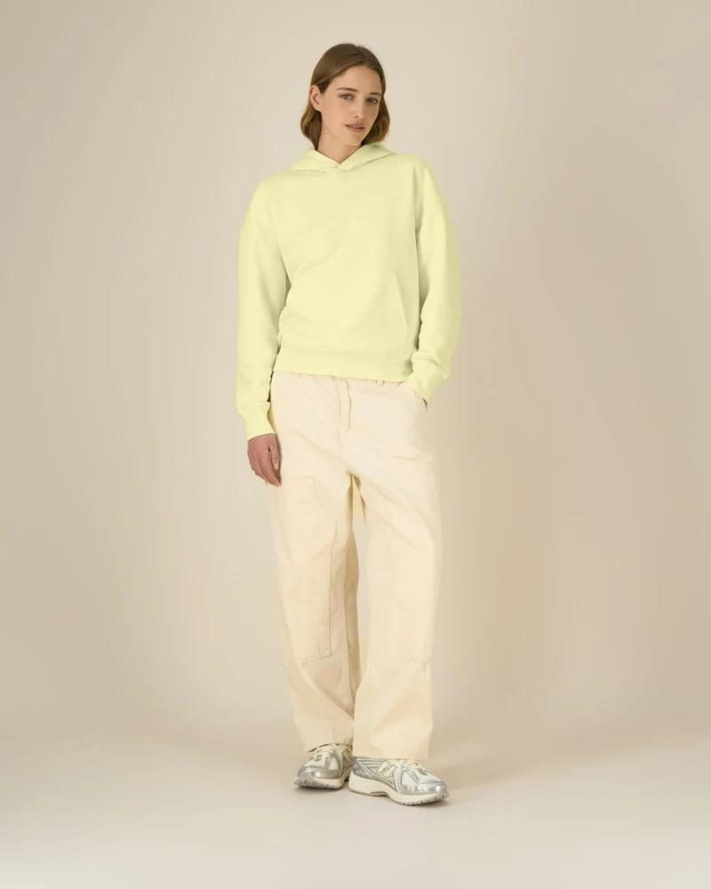 Sweat à capuche unisexe coton bio Stanley/Stella Chaser à personnaliser