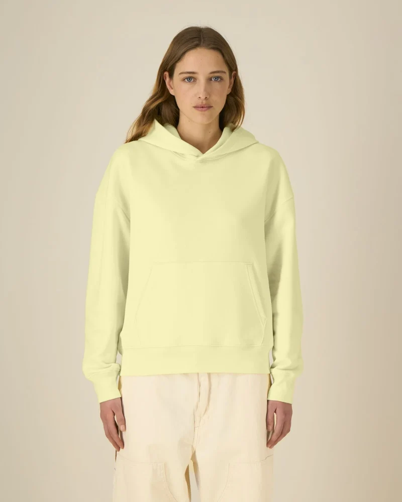 Sweat à capuche unisexe coton bio Stanley/Stella Chaser à personnaliser