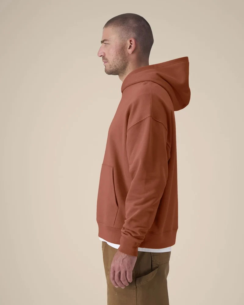 Sweat à capuche unisexe coton bio Stanley/Stella Chaser à personnaliser