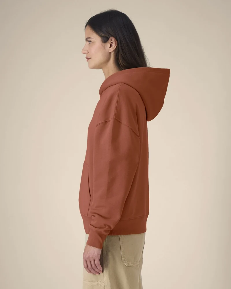 Sweat à capuche unisexe coton bio Stanley/Stella Chaser à personnaliser