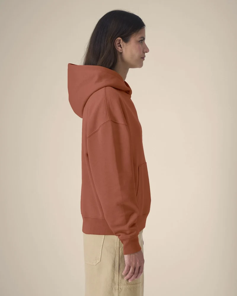 Sweat à capuche unisexe coton bio Stanley/Stella Chaser à personnaliser