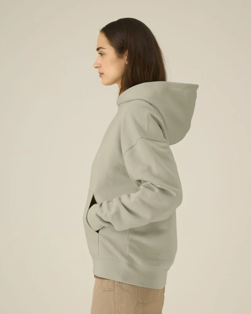 Sweat à capuche unisexe coton bio Stanley/Stella Chaser à personnaliser