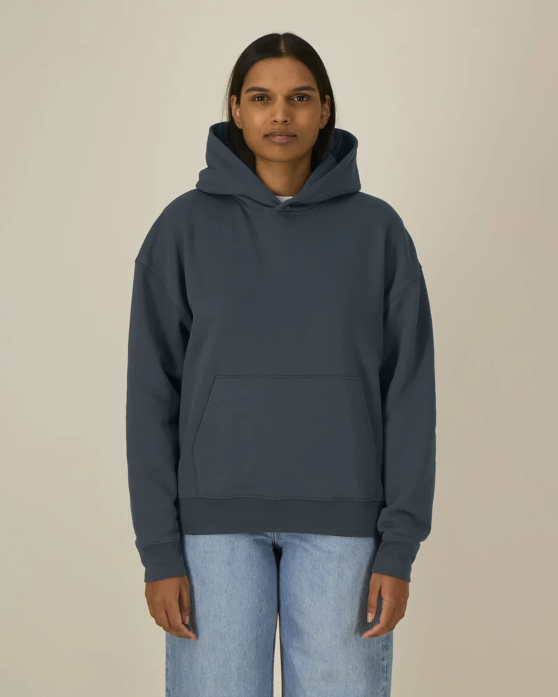Sweat à capuche unisexe coton bio Stanley/Stella Chaser à personnaliser