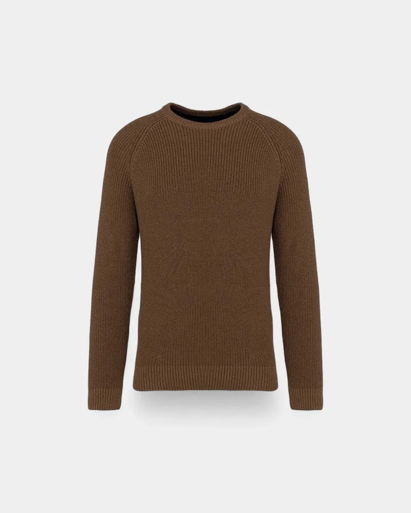 Pull écoresponsable à grosses mailles homme à personnaliser