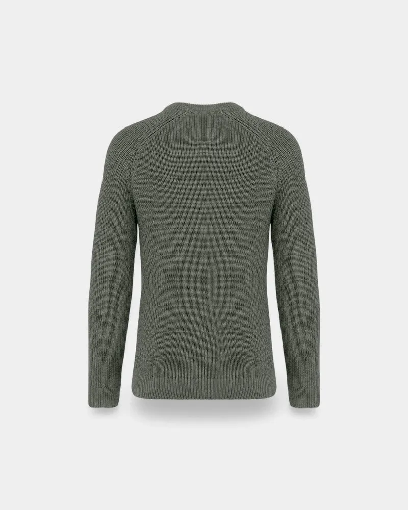 Pull écoresponsable à grosses mailles homme à personnaliser