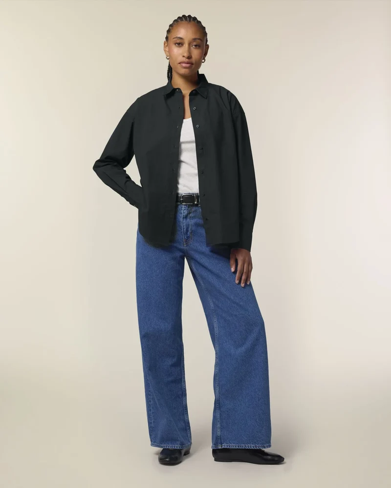 Chemise femme coton bio Stanley/Stella Styler à personnaliser