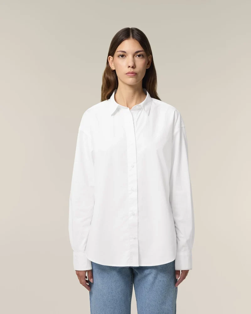 Chemise femme coton bio Stanley/Stella Styler à personnaliser