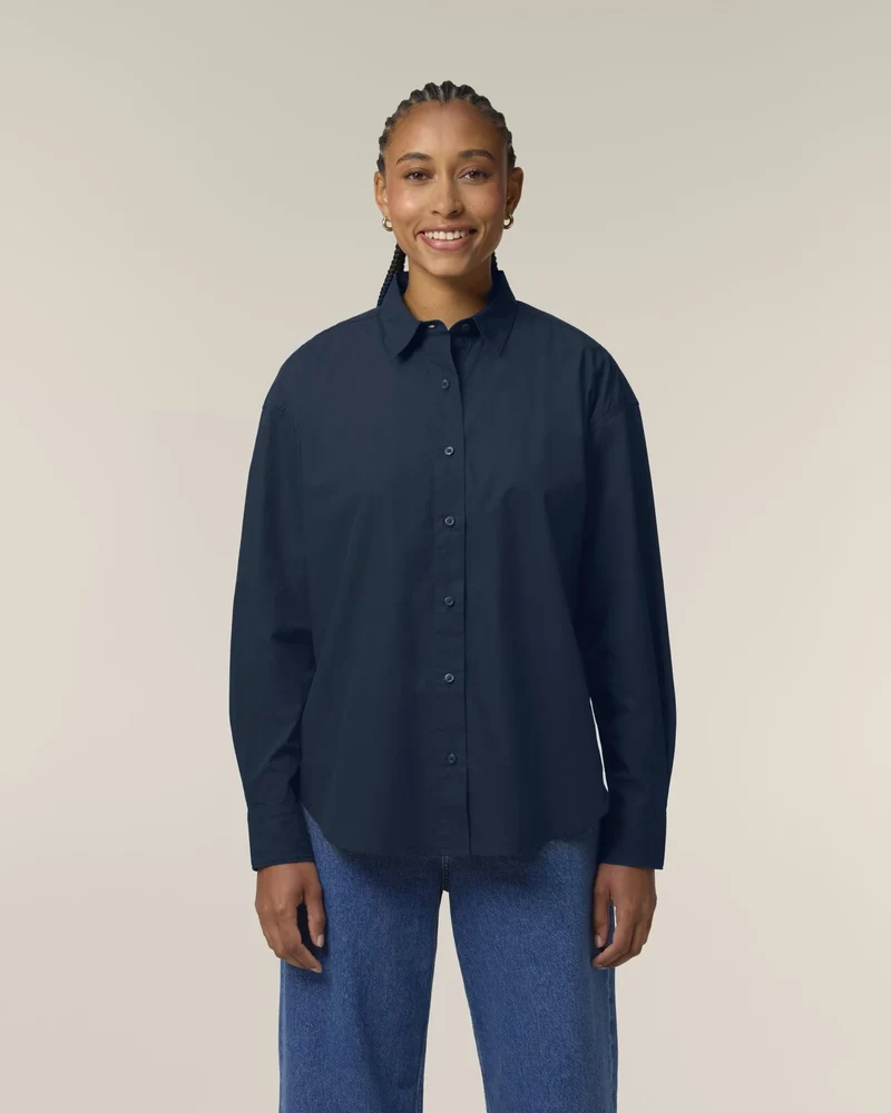 Chemise femme coton bio Stanley/Stella Styler à personnaliser