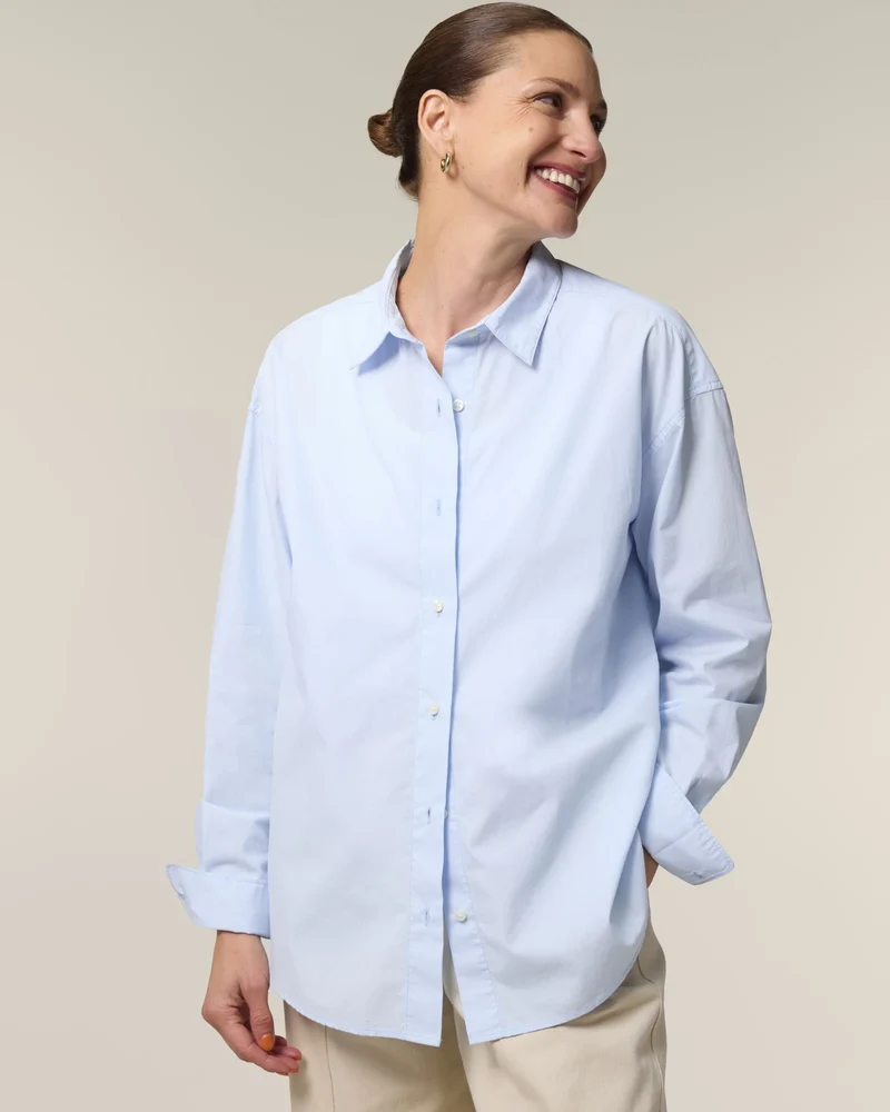 Chemise femme coton bio Stanley/Stella Styler à personnaliser