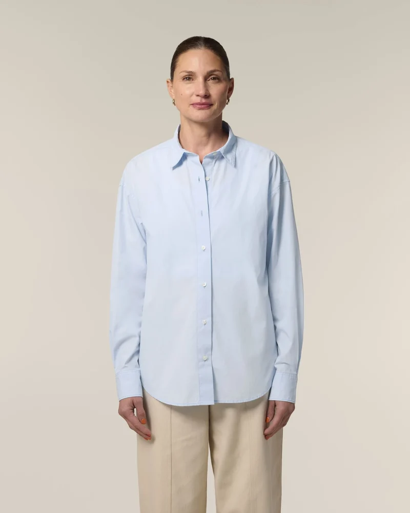 Chemise femme coton bio Stanley/Stella Styler à personnaliser