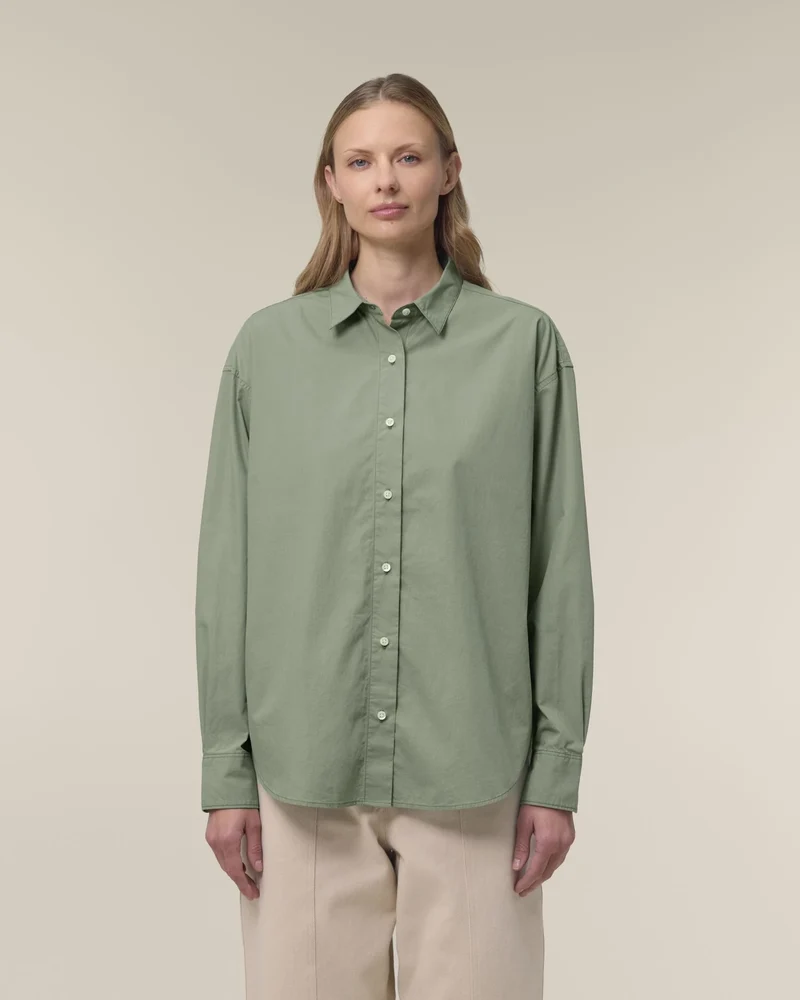 Chemise femme coton bio Stanley/Stella Styler à personnaliser