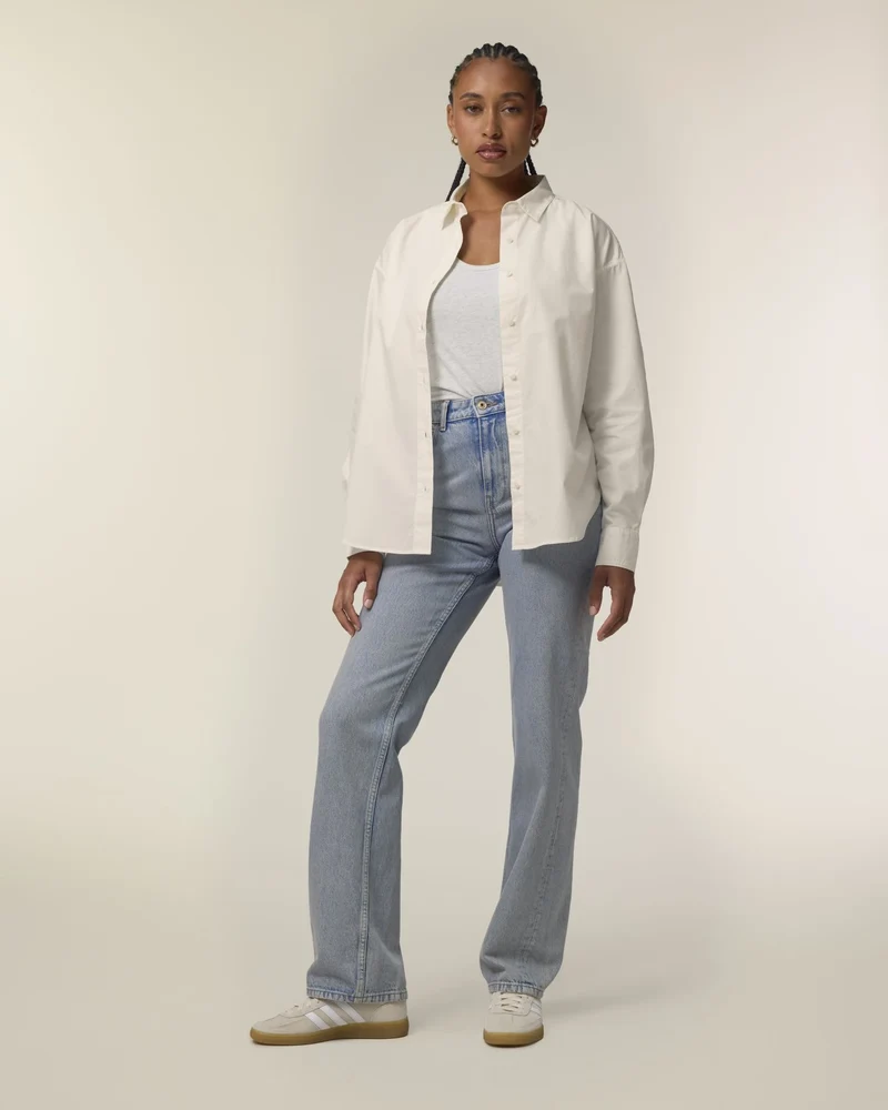 Chemise femme coton bio Stanley/Stella Styler à personnaliser