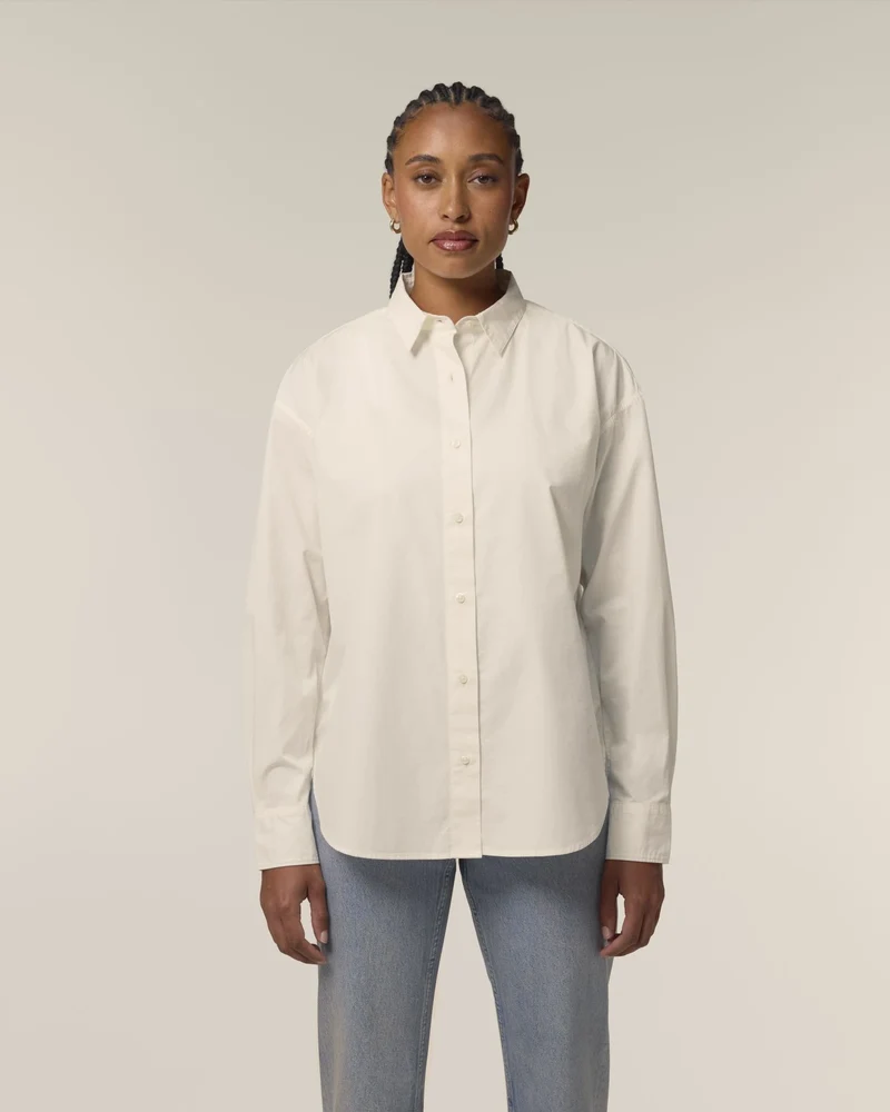 Chemise femme coton bio Stanley/Stella Styler à personnaliser