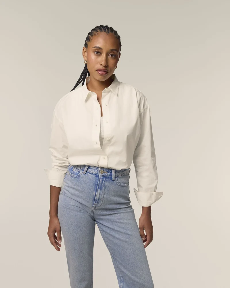 Chemise femme coton bio Stanley/Stella Styler à personnaliser