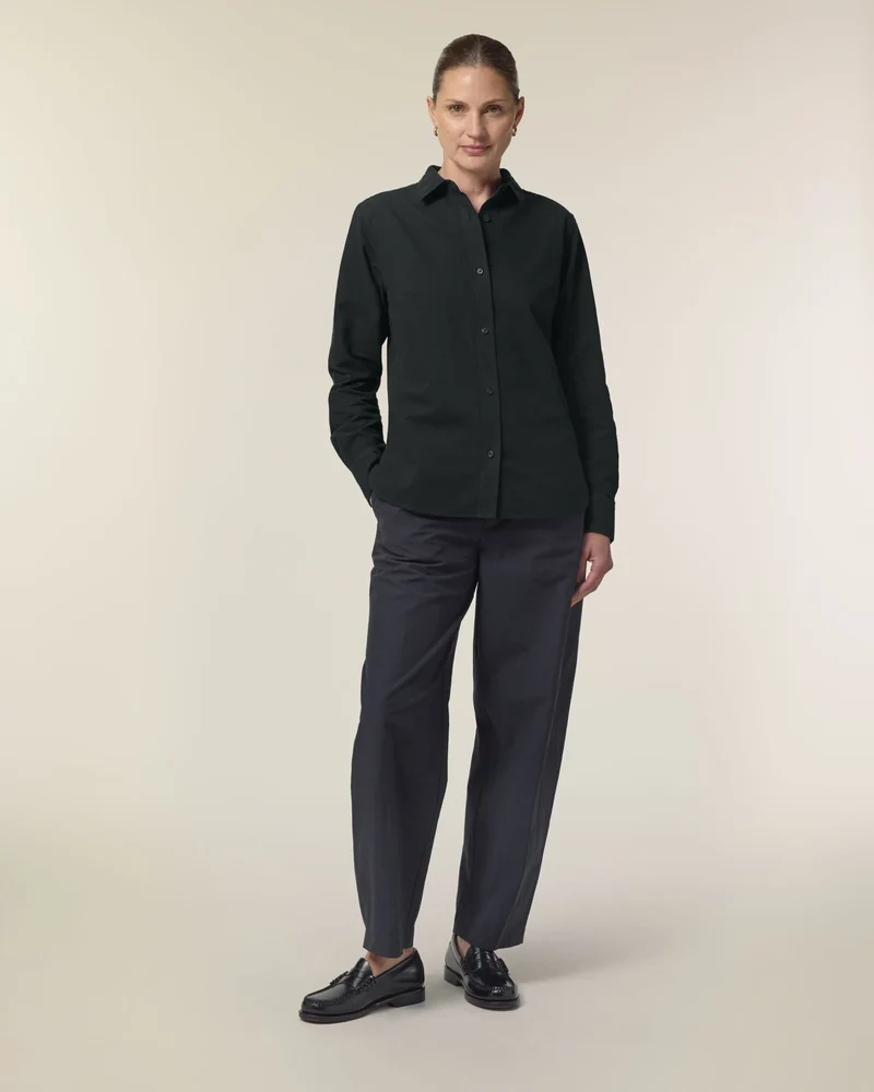 Chemise femme coton bio Stanley/Stella Oxford à personnaliser