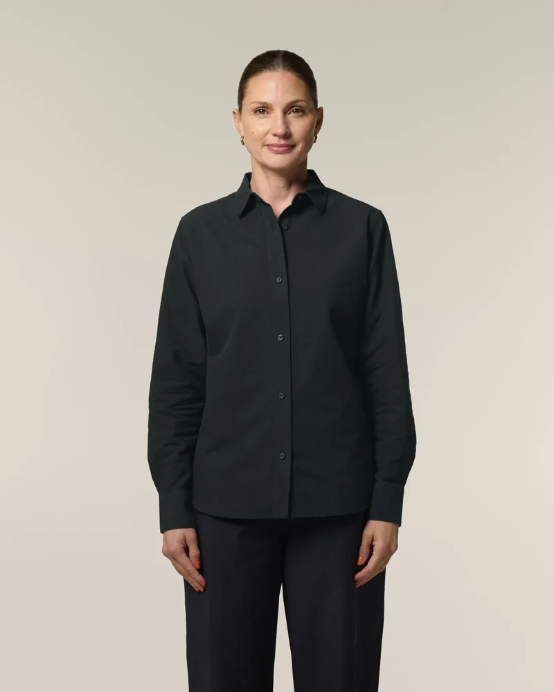 Chemise femme coton bio Stanley/Stella Oxford à personnaliser