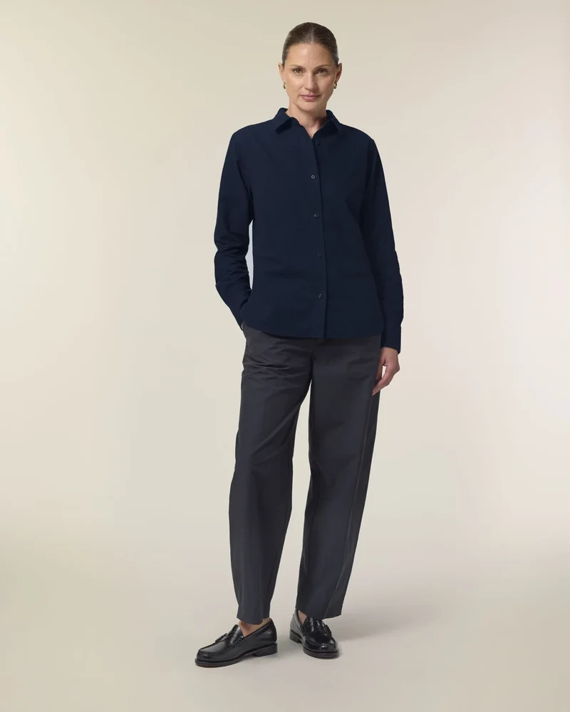 Chemise femme coton bio Stanley/Stella Oxford à personnaliser