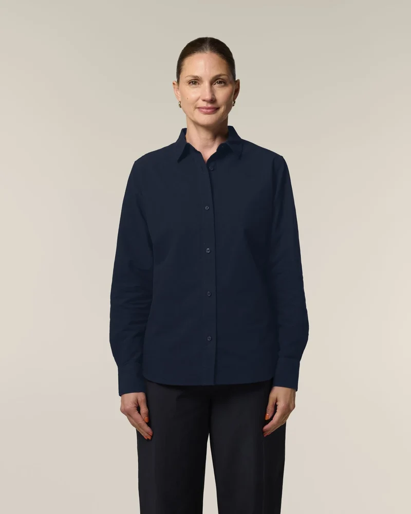 Chemise femme coton bio Stanley/Stella Oxford à personnaliser