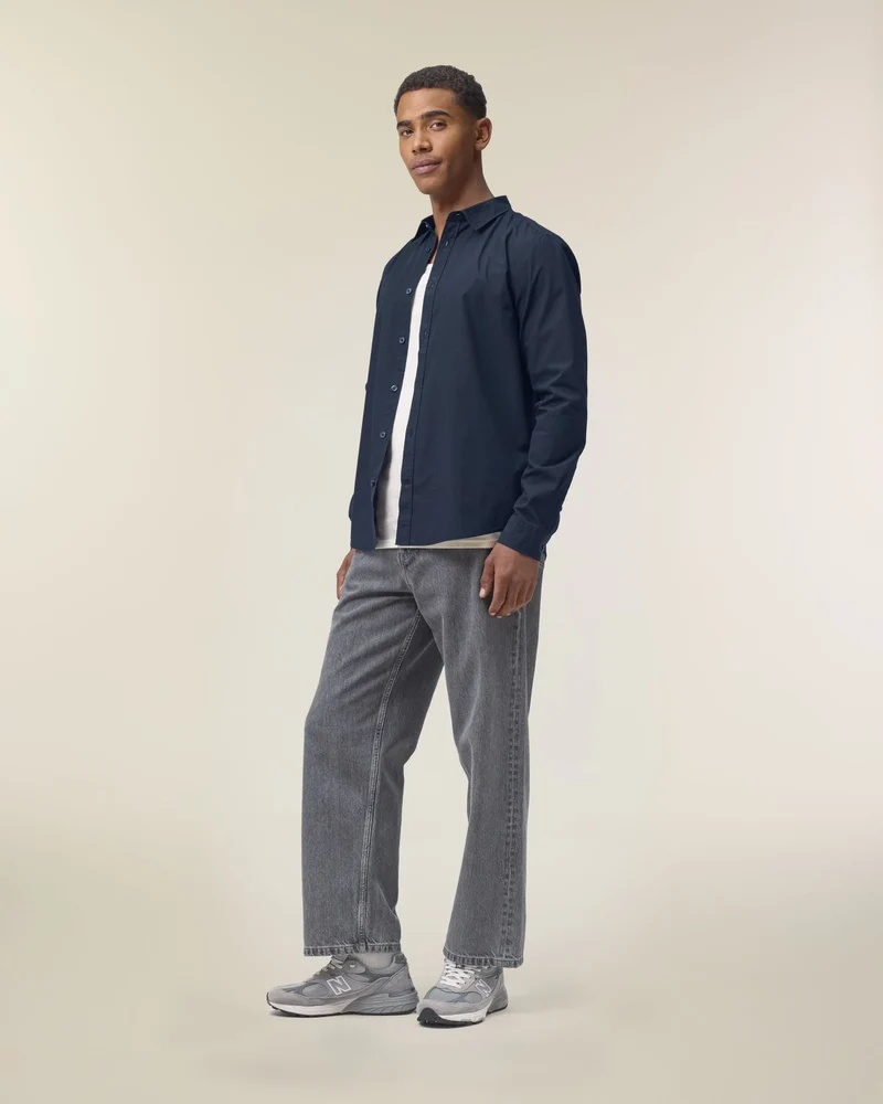 Chemise homme coton bio Stanley/Stella Styler à personnaliser