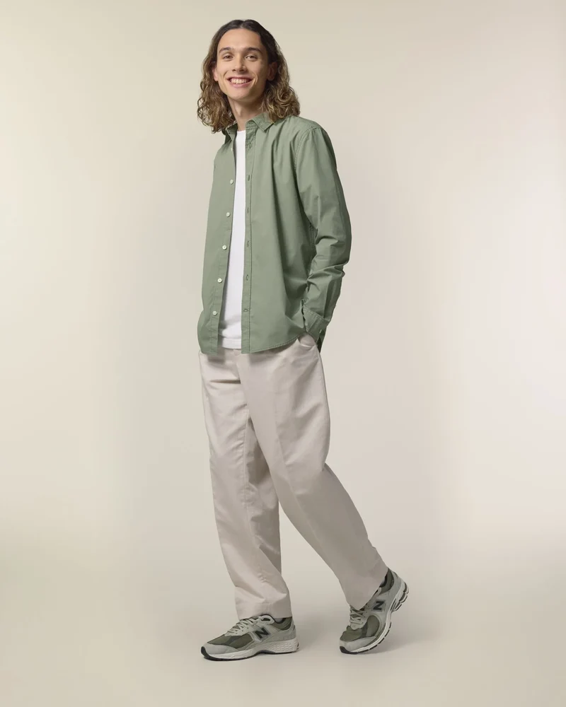 Chemise homme coton bio Stanley/Stella Styler à personnaliser