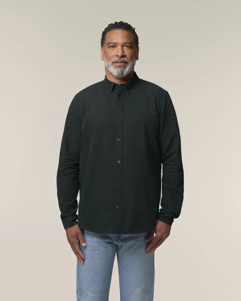 Chemise homme coton bio Stanley/Stella Oxford à personnaliser