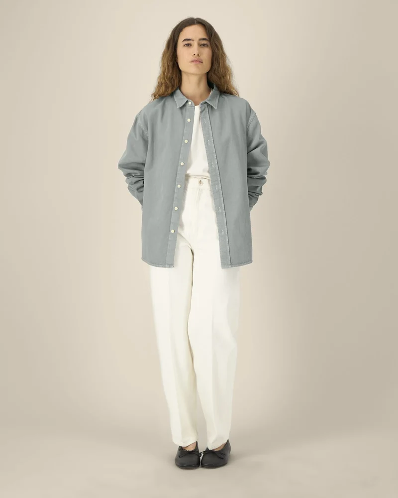 Chemise unisexe coton bio Stanley/Stella Worker à personnaliser