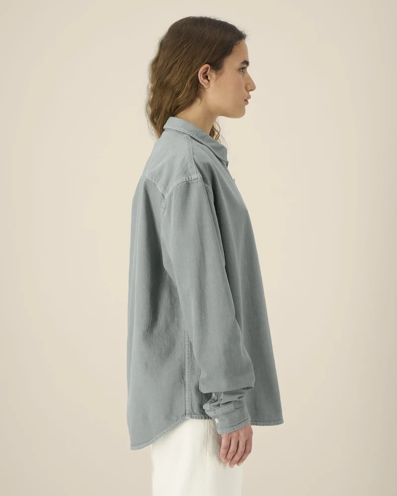 Chemise unisexe coton bio Stanley/Stella Worker à personnaliser