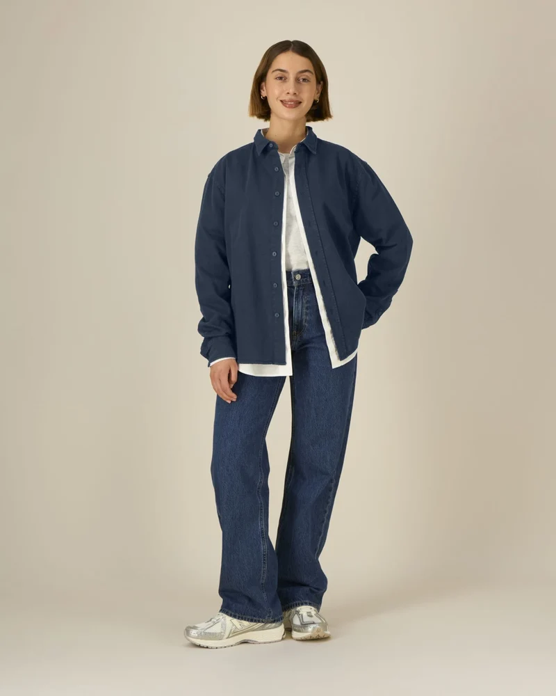 Chemise unisexe coton bio Stanley/Stella Worker à personnaliser