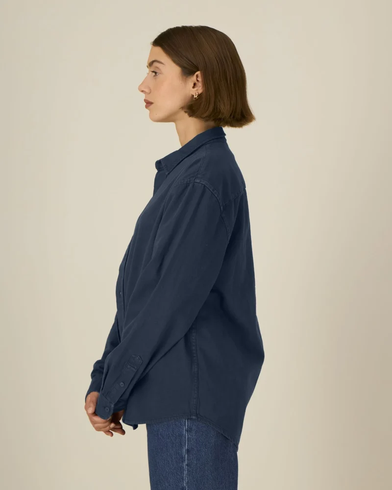 Chemise unisexe coton bio Stanley/Stella Worker à personnaliser